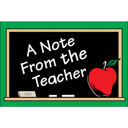 [TCR1202] A Note From the Teacher Postcards 4&quot; x 6&quot; (10cm x 15cm) 30/pack