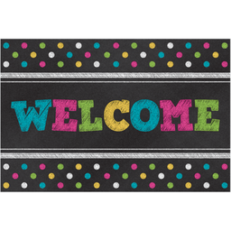 [TCR5838] Chalkboard Brights Welcome Postcards 4&quot; x 6&quot; (10cm x 15cm) 30/pack