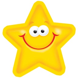 [T10589] SMILEY STARS Mini Accents  (3&quot; (7.6cm)  (36 pcs)