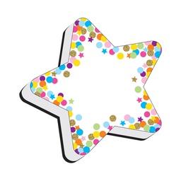 [ASH09990] MAGNETIC WHITEBOARD ERASERS CONFETTI STAR 3.75''(9.5cm)