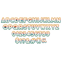 [EU850013] ADVENTURER DECOR LETTERS (4&quot; (10cm)  (179 pcs)