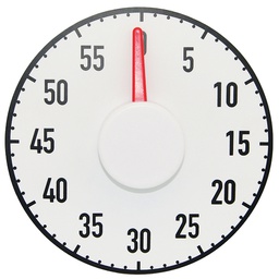 [ASH10205] THE BIG TIMER- 60 minute countdown magnetic (7.5&quot; diameter (19cm diameter)