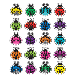 [TCR5462] COLORFUL LADYBUGS Stickers (120/pkg)  (1&quot;-2.5cm)