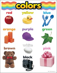 [T38025] COLORS Chart (17"x22") (43cm x 56cm)
