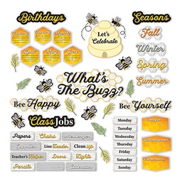 [EU847810] THE HIVE CLASSROOM ORGANIZATION  BULLETIN BOARD SET (63pcs)