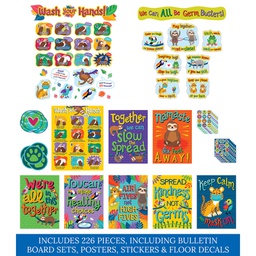 [CD145186] ONE WORLD SAFE SMART &amp; HEALTHY CLASSROOM COLLECTION SET (226pcs)