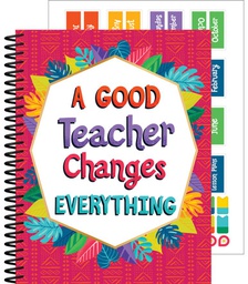 [CD105028] ONE WORLD TEACHER PLANNER (46stickers)(127pgs)