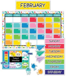 [CD110551] Happy Place Calendar BB Set include Calendar Chart,12 monthly Headers ,Days of the week chart,Season/Month chart &amp; Weather chart (139pcs)