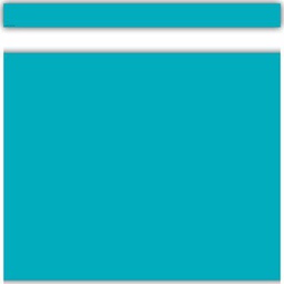 [TCR3559] Teal Straight Border Trim, 3''x35'(7.6cmx10.6m)