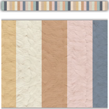 [TCR7126] Everyone is Welcome Stripes Straight Border Trim, 12pcs (3''x35'')(7.6cmx88.9cm), total (35'=10.6m)