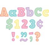 [TCR8435] Pastel Pop Bold Block (4&quot;-10cm) Letters Combo Pack (230pcs)