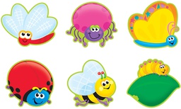 [T10804] Bright Bugs Mini Accents Variety Pack, 6 designs  3&quot; (7.5cm) (36 ct )