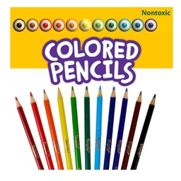 [BIN688024SET] CRAYOLA COLOR PENCILS-(11pcs)