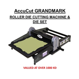 [TCC-ACCUCUT-SET] ACCUCUT GRAND MARK ROLLER DIE CUTTING MACHINE SET (As is)